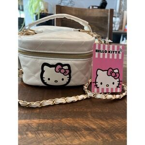 Hello Kitty Small Quilted Vanity Pouch